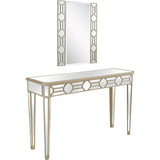 Camden Isle Lilian Wall Mirror and Console Table
