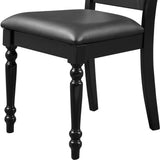 Camden Isle Philippe Dining Chair (Set of 2), Black