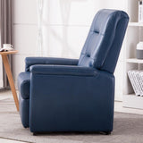Comfort Pointe Phoenix Navy Blue Faux Leather Lift Chair