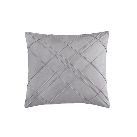 CosmoLiving Naomi Pleated Velvet Decorative Pillow 20x20"