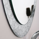 Decor Wonderland Frameless Crystal Wall Mirror