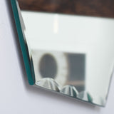 Decor Wonderland Frameless Octagon Scallop Beveled Mirror