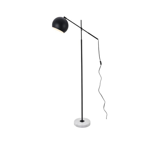 Elegant Lighting Aperture 1 light Black Floor lamp