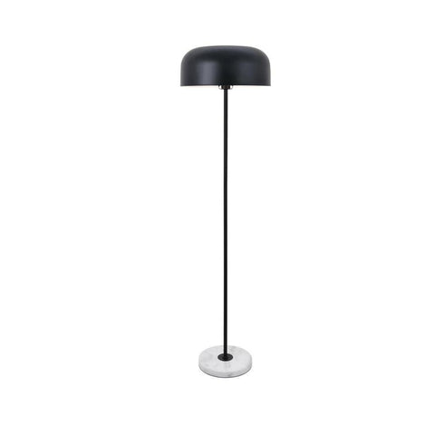 Elegant Lighting Exemplar 1 light Black Floor lamp