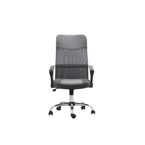 Elegant Lighting Script mesh office chair in gray