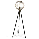Hudson & Canal Paramon Floor Lamp In Antique Brass