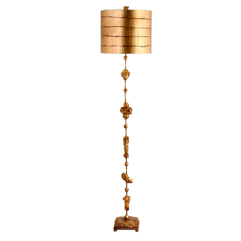 Flambeau Fragment Gold Floor Lamp