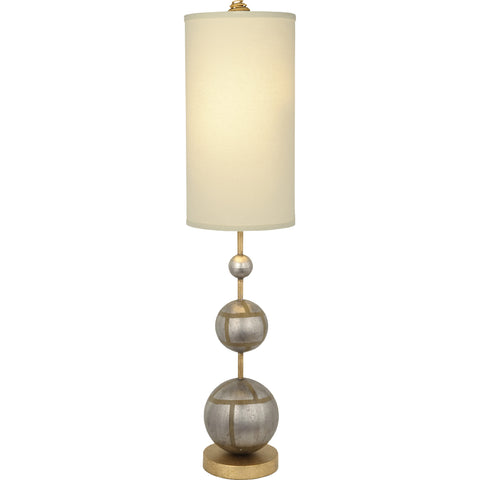 Flambeau Marie Silver Table Lamp