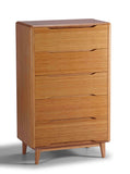 Greenington Currant Five Drawer Chest in Classic Bamboo