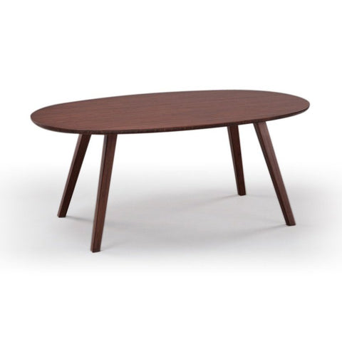 Greenington Currant Oval Coffee Table in Classic Bamboo