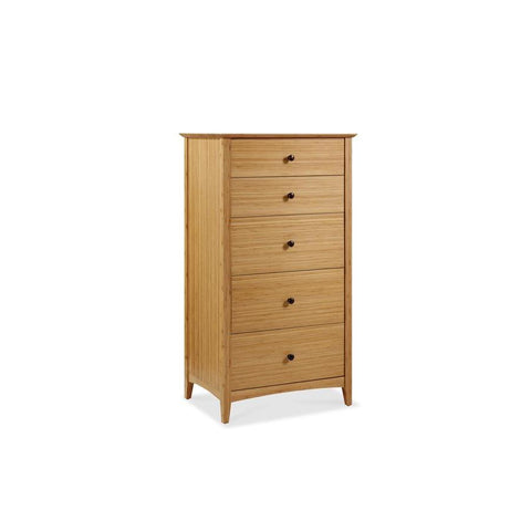 Greenington Willow 5 Drawer Chest in Caramelized