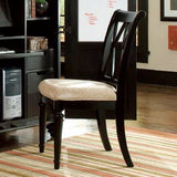 Hammary Camden-Dark Desk Chair w/ 20H Seat in Black