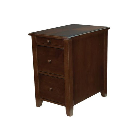 Hammary Chairsides Upton Chairside Table in Cherry