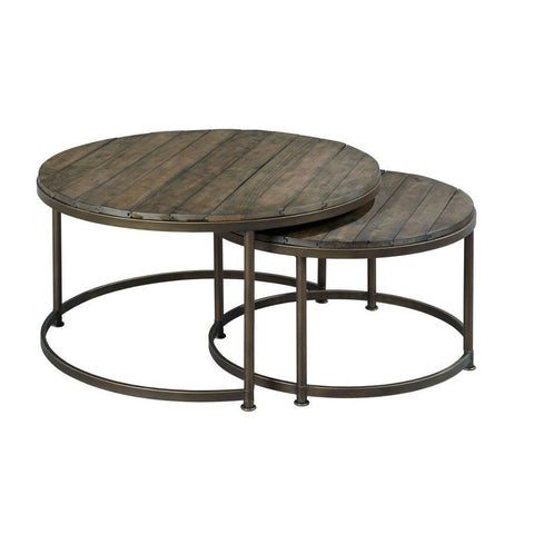 Hammary Leone Round Cocktail Table