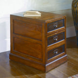 Hammary Mercantile Rolling Filing Cabinet in Whiskey