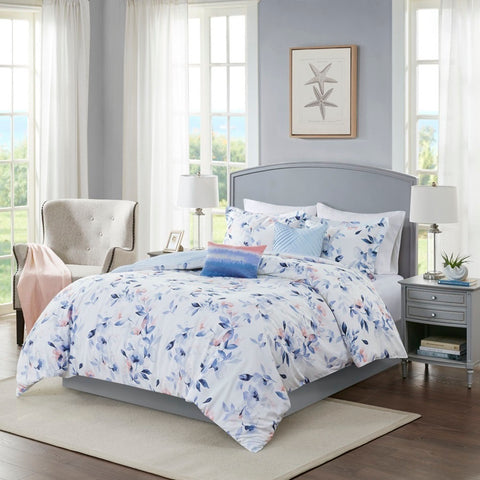 Harbor House Betsy 5 Piece Cotton Sateen Comforter Set - Full/Queen