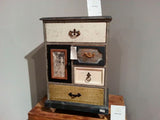 Homelegance 1-Door 4-Drawers Cabinet In Antique Wood