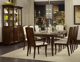 Homelegance Abramo Extension Dining Table in Walnut