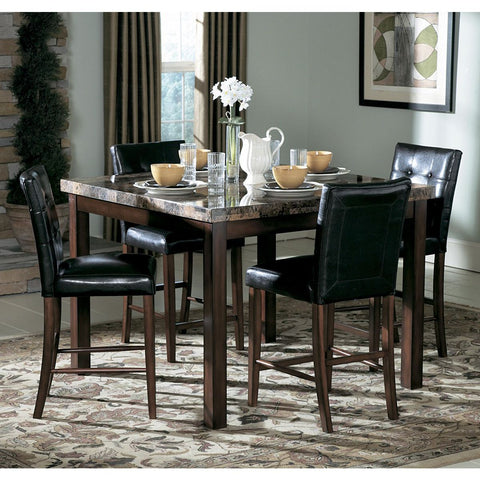 Homelegance Achillea 3 Piece Counter Height Dining Room Set