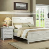 Homelegance Alyssa Panel Bed in White