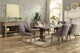 Homelegance Anna Claire Rectangular Dining Table in Driftwood