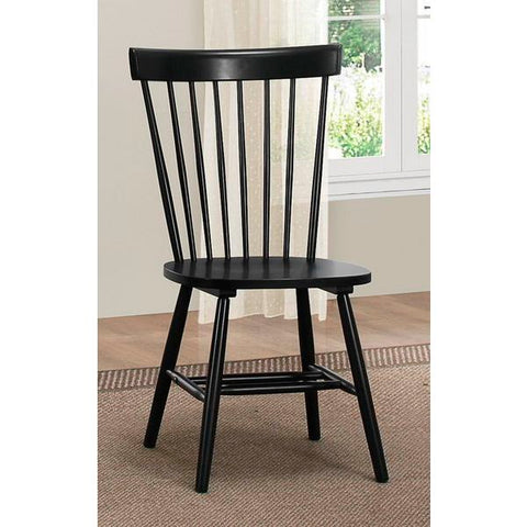 Homelegance April Side Chair In Black