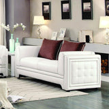Homelegance Azure 3 Piece Living Room Set in Off-White AireHyde