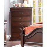 Homelegance Bardwell Chest In Brown Cherry