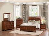 Homelegance Bardwell Chest In Brown Cherry