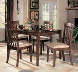 Homelegance Benford Wood Side Chair in Burnished Cherry