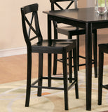 Homelegance Blossom Hill 5 Piece Counter Dining Room Set in Wenge