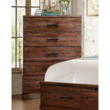 Homelegance Brazoria Chest In Natural Distressed Wood