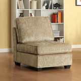 Homelegance Burke Modular Sectional Sofa w/ 3 Chairs & Ottoman