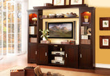 Homelegance Capitola TV Stand, 54"W In Warm Espresso