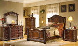 Homelegance Catalina Dresser in Cherry w/ Marble Top