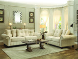 Homelegance Centralia Sofa in Cream Fabric