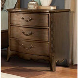 Homelegance Chambord Night Stand In Antique Gold