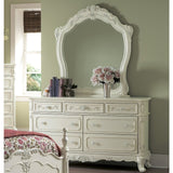 Homelegance Cinderella Kids' Dresser w/ Mirror in White