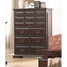 Homelegance Cranfills Chest, 5-Drawers In Cherry