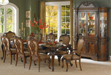 Homelegance Cromwell 9 Piece Extension Dining Room Set in Warm Cherry
