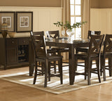 Homelegance Crown Point 6 Piece Counter Height Dining Room Set