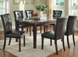Homelegance Decatur Rectangular Dining Table w/ Marble Top