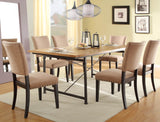 Homelegance Derry Side Chair w/ Beige Fabric Seating