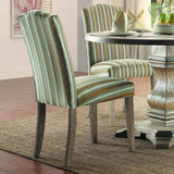 Homelegance Euro Casual Side Chair in Rustic Weathered