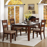 Homelegance Gallatin Dining Table in Warm Cherry