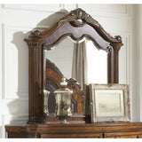 Homelegance Golden Eagle Dresser w/ Mirror in Caramel