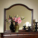 Homelegance Greenfield Arched Mirror in Cherry