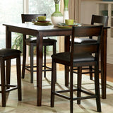 Homelegance Griffin 5 Piece Counter Dining Room Set in Deep Espresso