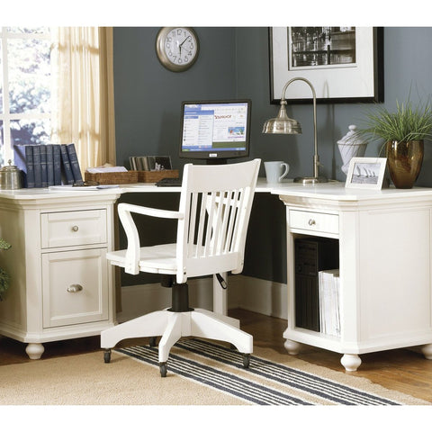 Homelegance Hanna Corner Desk in White
