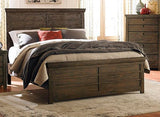Homelegance Hardwin Bed In Weathered Pine Finish
